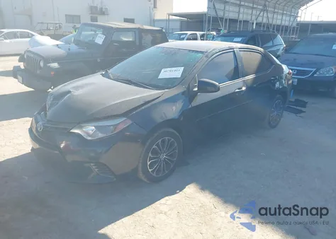 2015 Toyota Corolla Le from USA, damaged, VIN 5YFBURHE6FP299610